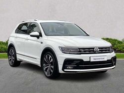 White Used 2020 VW Tiguan R-line SUV | £24,094 (Fair price)