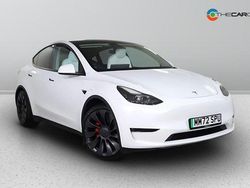 White Used 2022 Tesla Model Y Performance SUV | £26,975 (Good price)