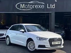 White Used 2017 Audi A3 Sportback Hatchback | £10,250 (Fair price)