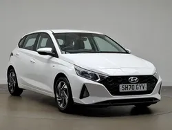 White Used 2020 Hyundai i20 SE Hatchback | £12,498 (A bit pricey)