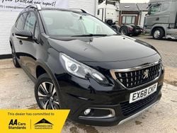 Black Used 2018 Peugeot 2008 Allure Premium SUV | £7,995 (Fair price)