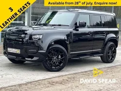 Santorini black New 2025 Land Rover Defender S SUV | £63,990 (Super price)