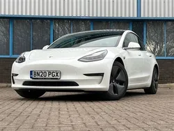 White Used 2020 Tesla Model 3 Long Range Sedan | £33,800