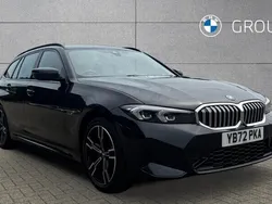Black Used 2022 BMW 330e M Sport Estate | £27,995 (Fair price)