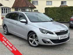 Silver Used 2015 Peugeot 308 Allure Hatchback | £5,995 (Fair price)