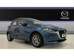 Blue Used 2021 Mazda 2 Hatchback | £11,365 (Good price)