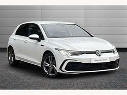 Pure white Used 2020 VW Golf VII R-line Hatchback | £17,450 (Fair price)