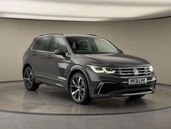 Dolphin grey Used 2021 VW Tiguan R-line SUV | £22,500 (Fair price)
