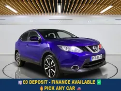 Blue Used 2015 Nissan Qashqai Tekna SUV | £5,249 (Fair price)