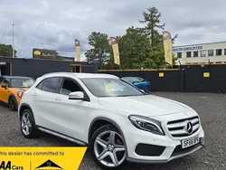 White Used 2017 Mercedes GLA220 AMG line SUV | £11,995 (Good price)