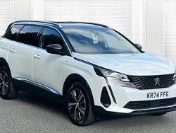 Pearl white Used 2024 Peugeot 5008 GTi MPV | £27,032 (Fair price)