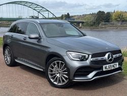 Grey Used 2019 Mercedes GLC300 AMG line SUV | £25,999 (Fair price)