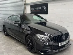 Black Used 2019 Mercedes C220 AMG line Coupe | £16,989 (Fair price)