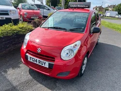 Red Used 2014 Suzuki Alto Hatchback | £3,695 (Fair price)