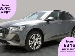 Grey Used 2021 Audi e-tron Black Edition SUV | £21,904 (Super price)