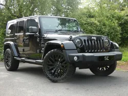 Black Used 2014 Jeep Wrangler Overland SUV | £19,995 (A bit pricey)