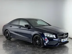 Blue Used 2017 Mercedes CLA200 AMG line Coupe | £14,100 (Good price)