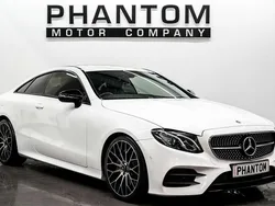White Used 2018 Mercedes E220 AMG line Coupe | £17,990 (Fair price)