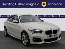 White Used 2017 BMW 118 M Sport Hatchback | £10,540 (Fair price)
