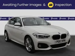White Used 2017 BMW 118 M Sport Hatchback | £10,540 (A bit pricey)