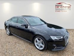 Black Used 2018 Audi A4 S-Line Sedan | £12,995 (Good price)