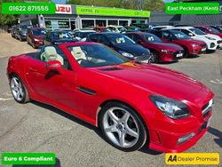 Red Used 2013 Mercedes SLK200 AMG Cabriolet | £9,199 (Fair price)