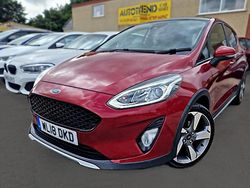 Red Used 2018 Ford Fiesta Active X Hatchback | £10,997 (Fair price)