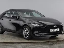 Black Used 2021 Mazda 3 Hatchback | £13,834 (Good price)