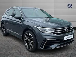 Grey Used 2022 VW Tiguan R-line SUV | £29,840 (A bit pricey)