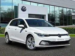 White Used 2022 VW Golf VIII Style Hatchback | £19,491 (Fair price)