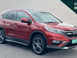 Red Used 2016 Honda CR-V EX SUV | £17,050 (A bit pricey)