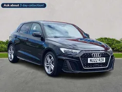Black Used 2022 Audi A1 S-Line Hatchback | £18,768 (Fair price)