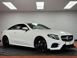 White Used 2018 Mercedes E220 AMG line Coupe | £17,750 (Fair price)
