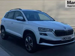 White Used 2024 Skoda Karoq SE Drive SUV | £21,990 (Good price)