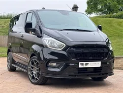 Black Used 2021 Ford Transit Custom Limited Van | £27,995