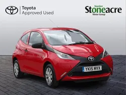 Red Used 2015 Toyota Aygo Hatchback | £6,250 (Fair price)