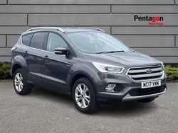 Grey Used 2017 Ford Kuga Titanium SUV | £10,495 (Fair price)