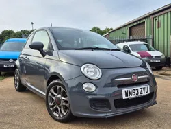 Grey Used 2014 Fiat 500 S Hatchback | £3,690 (Fair price)