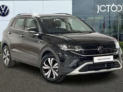 Black Used 2025 VW T-Cross Match SUV | £21,400 (A bit pricey)