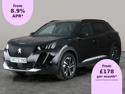 Black Used 2022 Peugeot e-2008 GT SUV | £13,181 (Fair price)