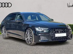 Black Used 2025 Audi A6 Black Edition Estate | £40,900 (Expensive)