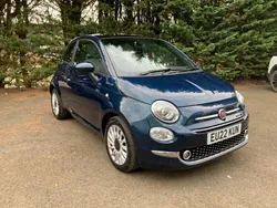 Blue Used 2022 Fiat 500 Dolcevita Hatchback | £10,990 (Fair price)