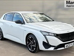 White Used 2022 Peugeot 308 Allure Premium Hatchback | £18,222 (Good price)