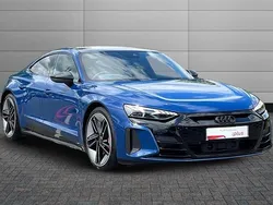 Blue Used 2022 Audi RS e-tron GT Comfort Sedan | £50,495 (Fair price)