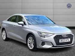Silver Used 2023 Audi A3 Sport Sedan | £20,830 (Good price)