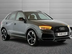 Camouflage green Used 2018 Audi Q3 Black Edition SUV | £15,299 (Good price)