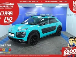 Blue Used 2017 Citroën C4 Cactus Feel Hatchback | £7,999 (A bit pricey)