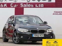 Black Used 2016 BMW 116 Sport Line Hatchback | £8,995 (Fair price)