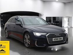 Blue Used 2018 Audi A6 S-Line Estate | £16,950 (Fair price)