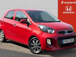 Red Used 2017 Kia Picanto 2 Hatchback | £7,100 (Fair price)